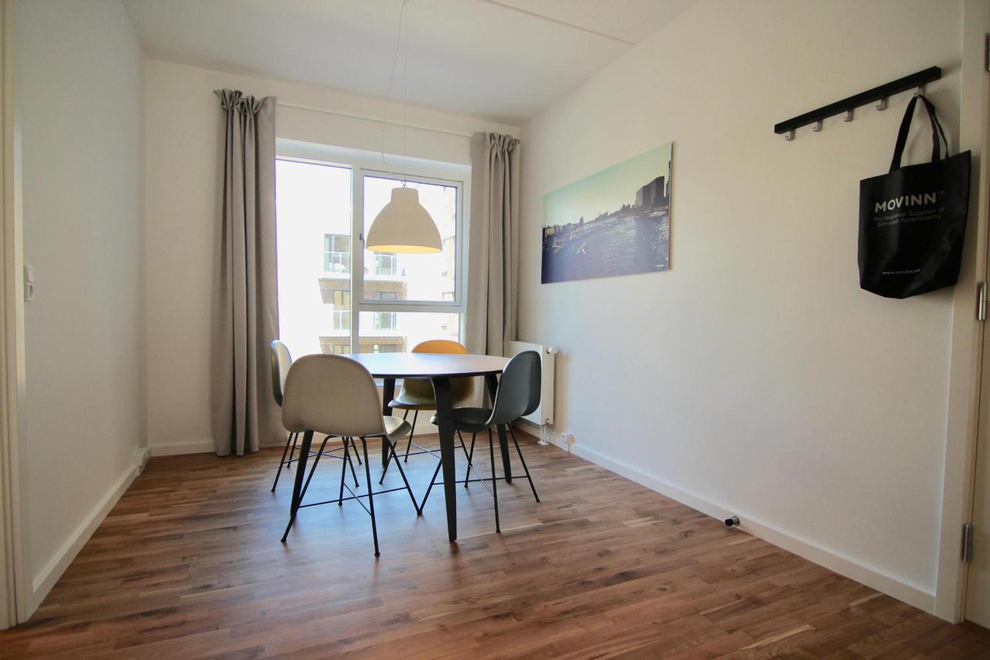 Beautiful 2-bed W Balcony In Orestaden