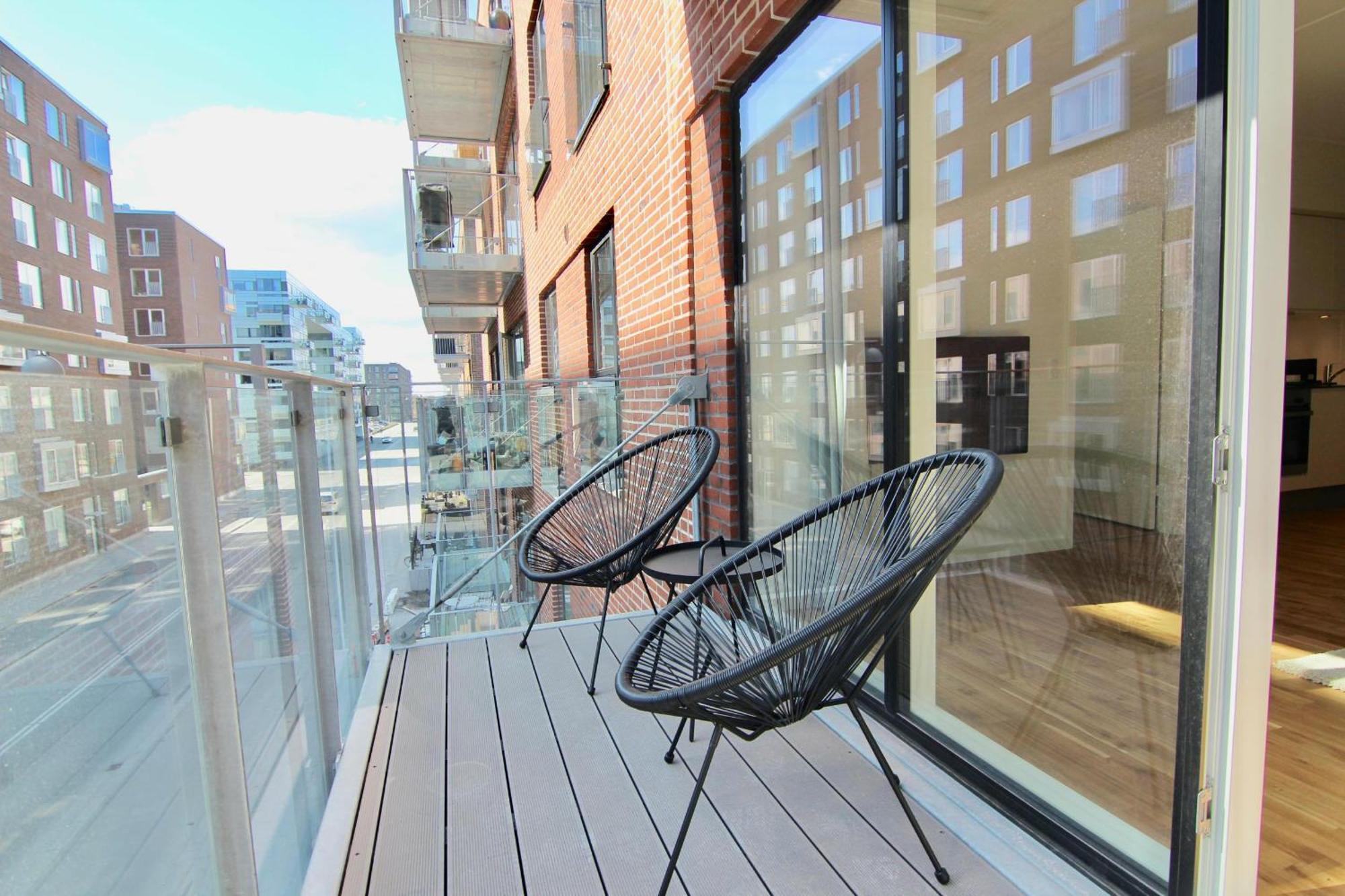 Apartment Beautiful 2-bed W Balcony In Orestaden *